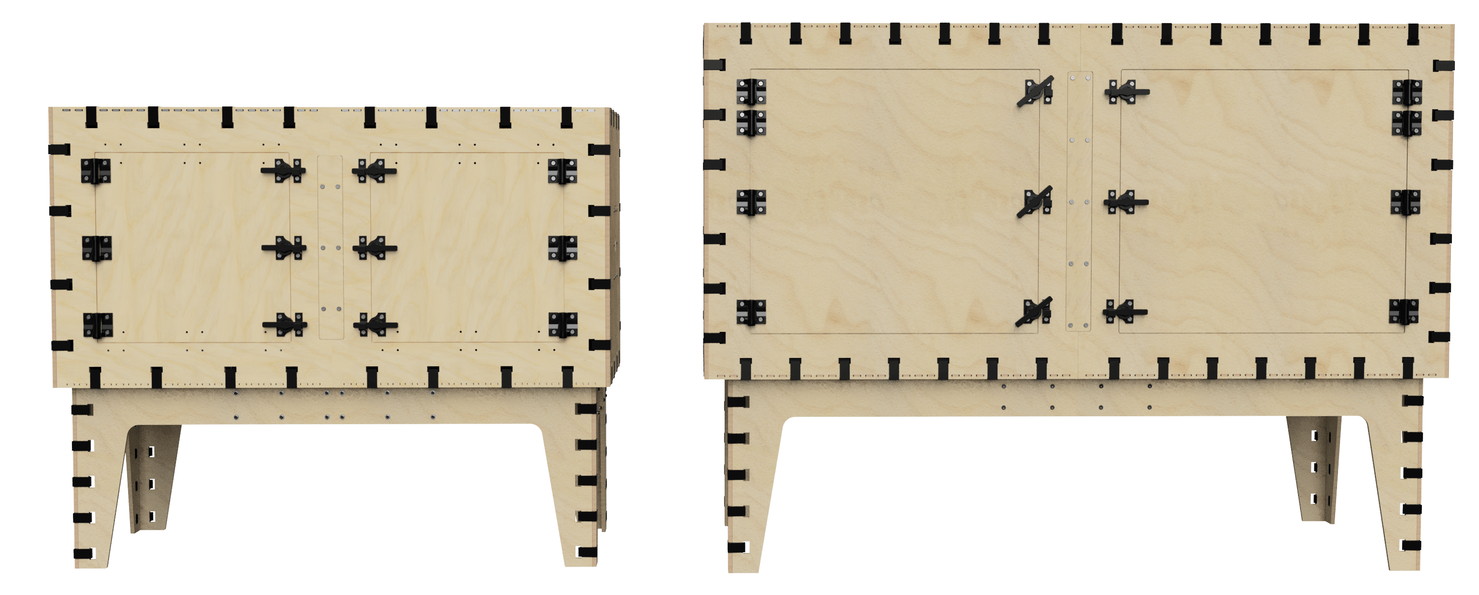 AC888 (left) vs AC1120-240 (right)